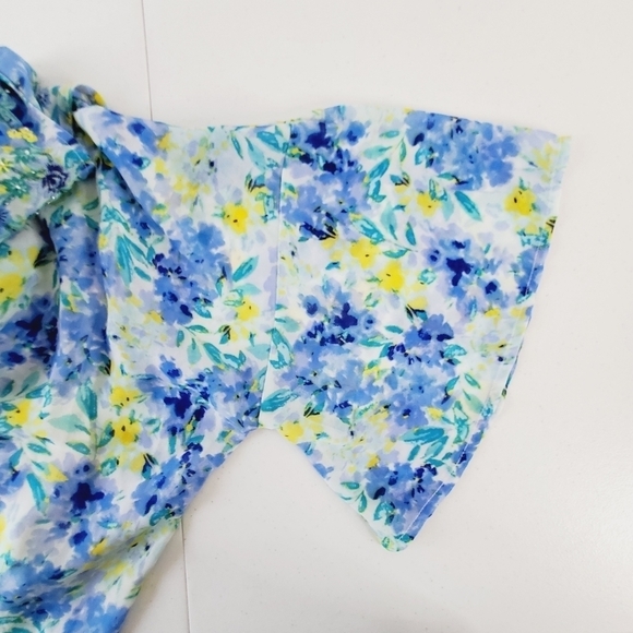 Jason Wu Embroidered Floral Blouse And Cami Size M Sheer Loose Flowy Top Beaded - Picture 5 of 16